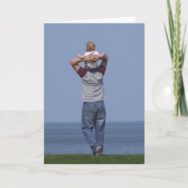 Carte "Papa's arms" (Devant)