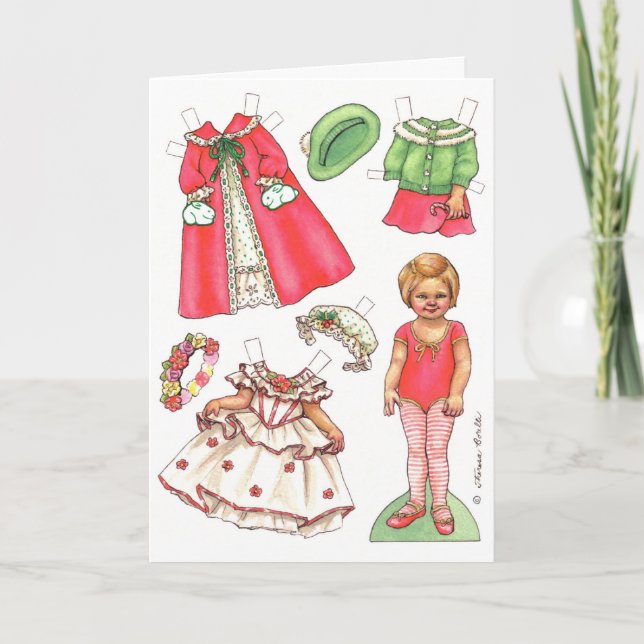 Carte papier de Noël (Devant)