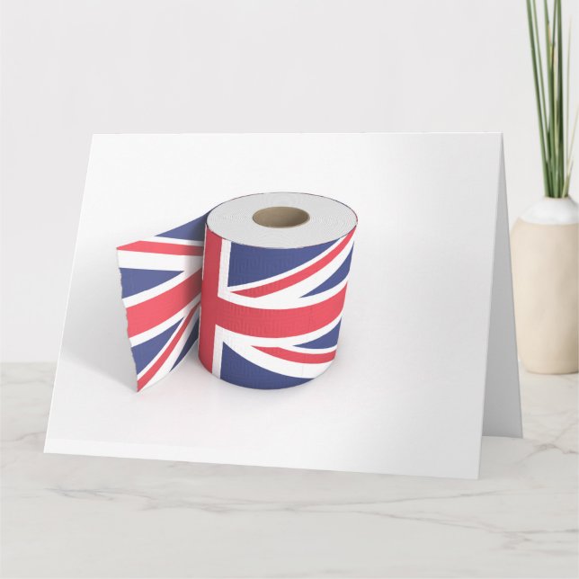 Carte Papier toilette du Royaume-Uni (Devant)