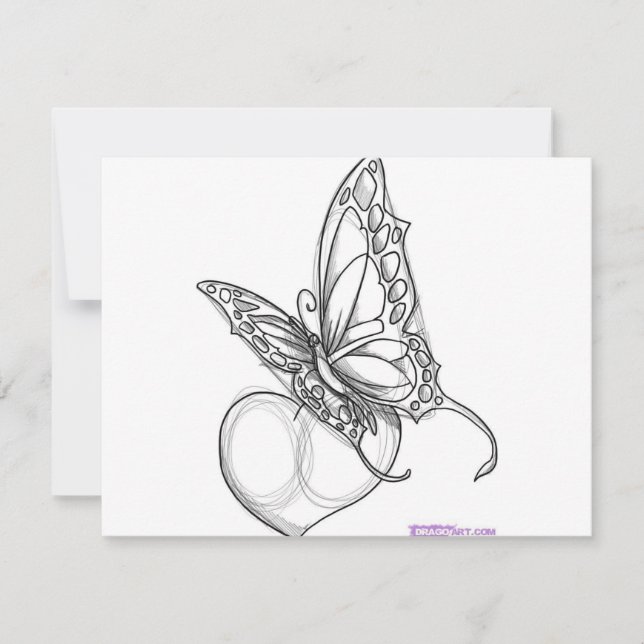 Carte Papillon (Devant)