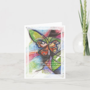 Carte Papillon Art Sympathy
