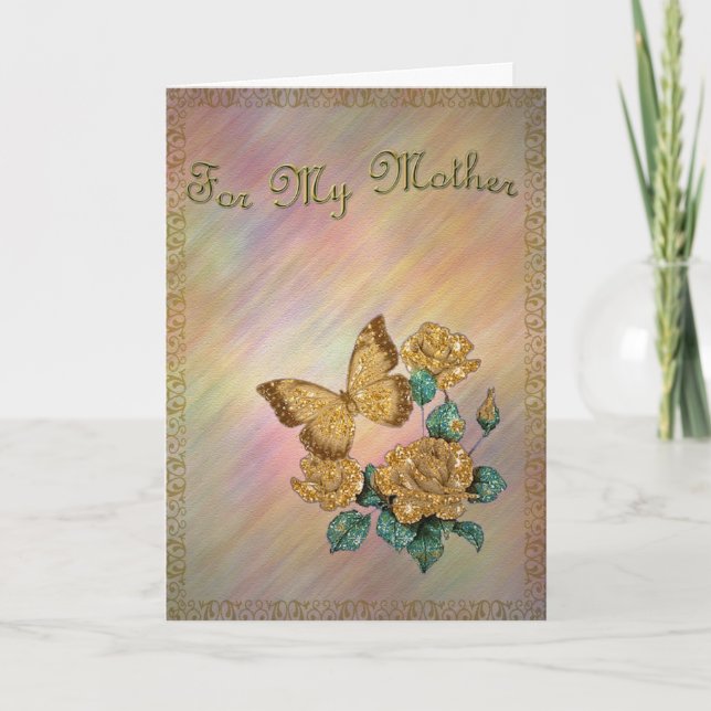 Carte Papillon d'or (Devant)