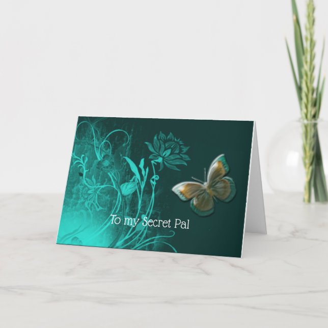 Carte Papillon dramatique (Devant)