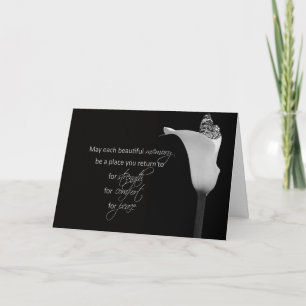 Carte Papillon en sympa dans cala lily