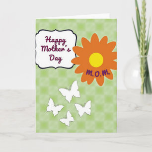 Carte Papillon Maman Joyeuse