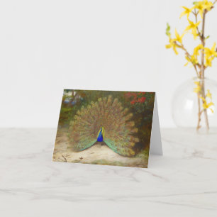 Carte Papillon Peacock et Peacock, illustration artistiq