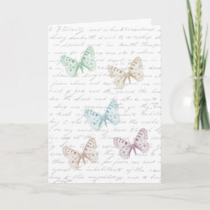 Carte Papillons doux