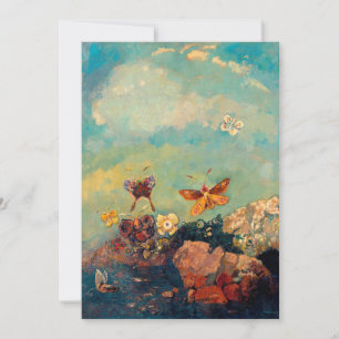 Carte Papillons   Odilon Redon