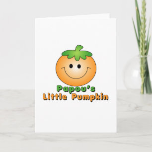 Carte Papou Little Citrouille