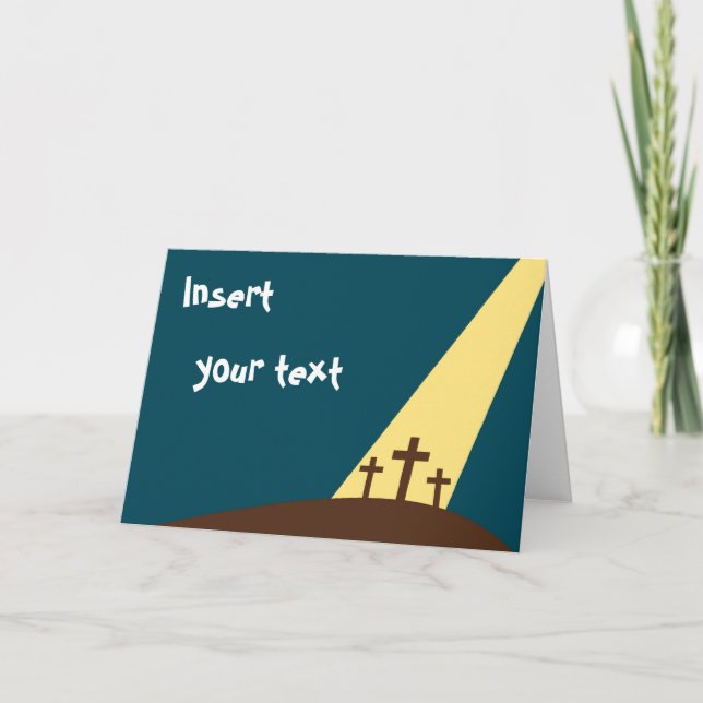 Carte Pâques (Devant)