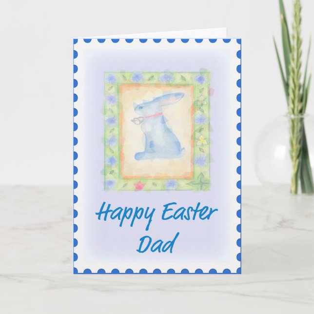 Carte Pâques Papa (Devant)