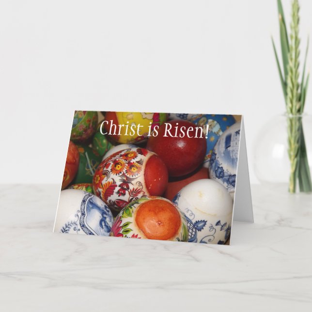Carte Pâques/Pascha orthodoxe (Devant)