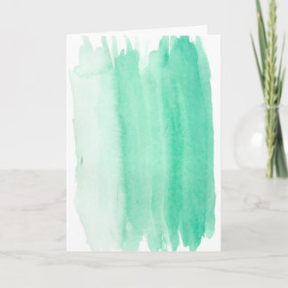 Carte Pâques turquoise