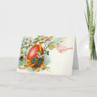 Carte Pâques vintage