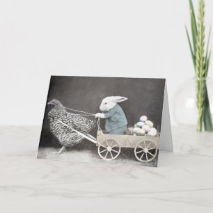 Carte Pâques vintage