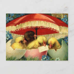 Carte Pâques vintage (1)