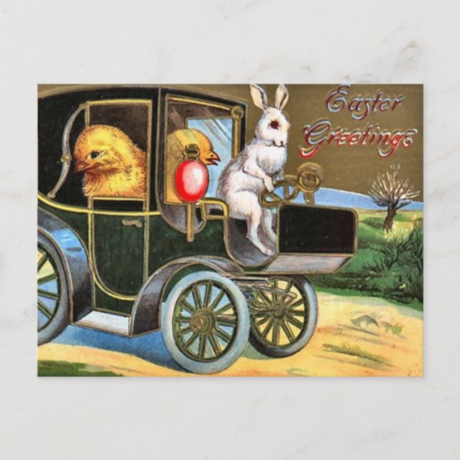 Carte Pâques vintage (18) (Devant)