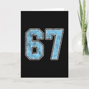 Carte Par Blue 67 Six Seven Meme 