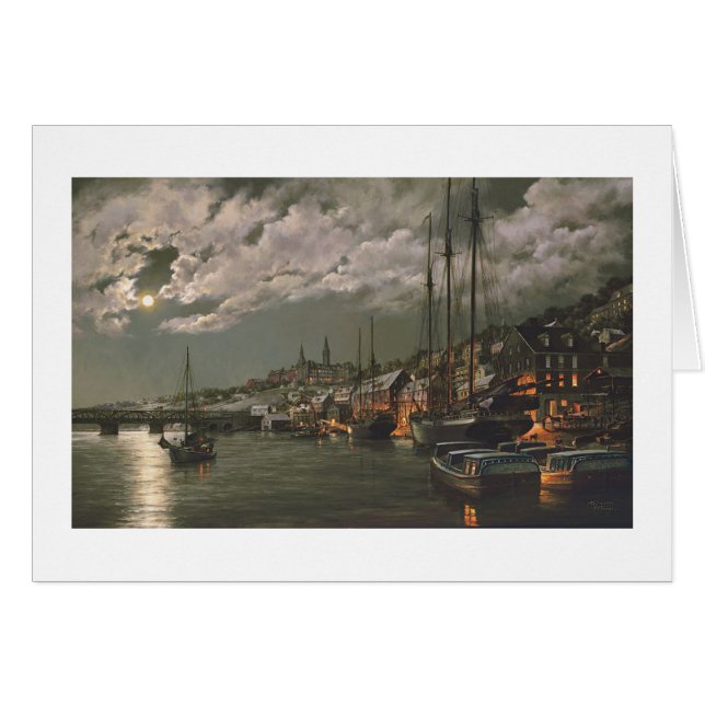 Carte par clair de lune de Paul McGehee "vieux (Devant Horizontal)