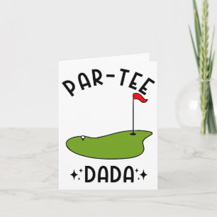 Carte Par tee Dada Golf Anniversaire Fête Papa