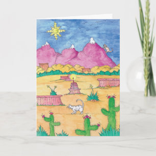 Carte Par terre ou par mer... Joyeux anniversaire !