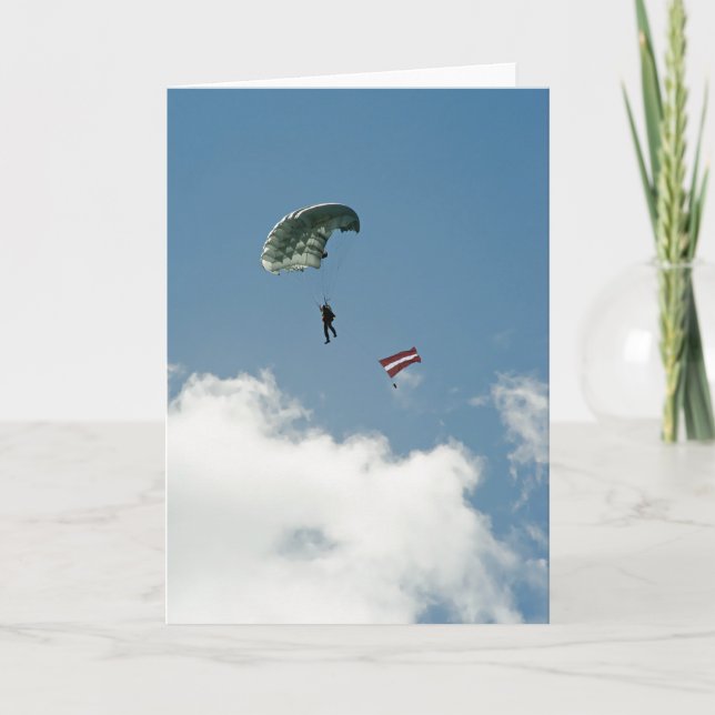 Carte Parachutiste (Devant)