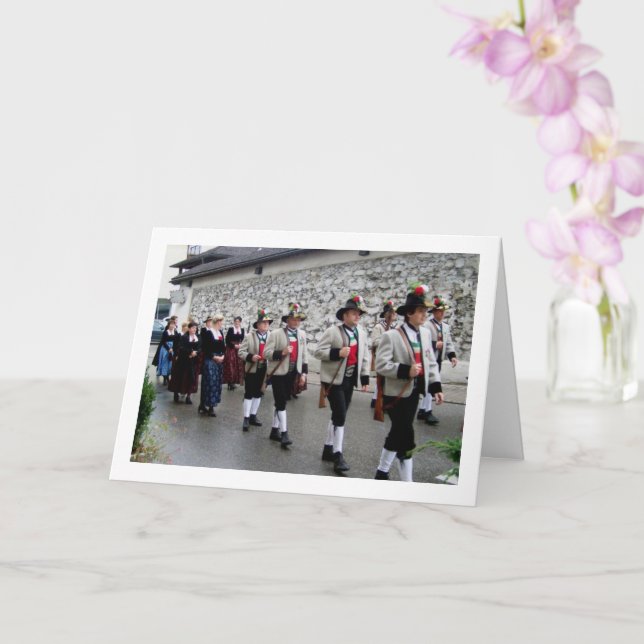 Carte Parade autrichien (Orchidée)