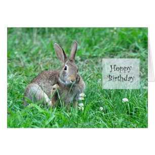 Carte paramétrable Hoppy Birthday