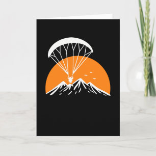 Carte Paramotorisation Vintage rétro