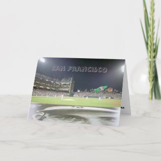 Carte Parc de base-ball, San Francisco