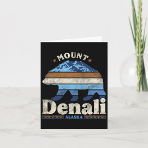 Carte Parc national de Denali Alaska Randonnée Camping V
