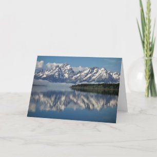 Carte Parc national de Grand Teton - Blanc à l'intérieur