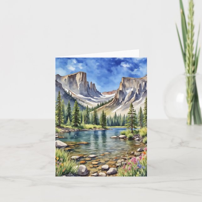 Carte Parc national Rocky Mountain Dream Lake (Devant)