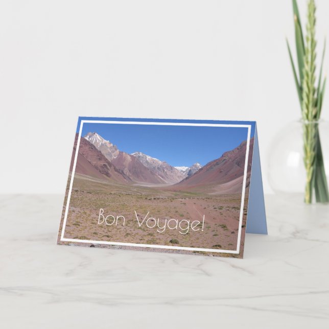 Carte Parc provincial Aconcagua Bon Voyage (Devant)