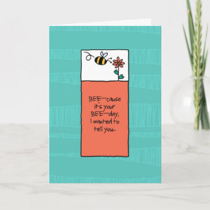Carte Parce que c'est ton anniversaire