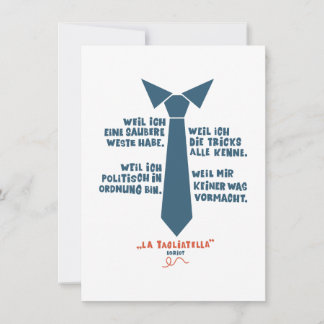 Carte Parce que j'ai un gilet propre