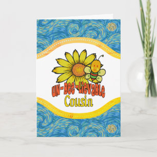 Carte Parfums et abeilles Cousin incroyables