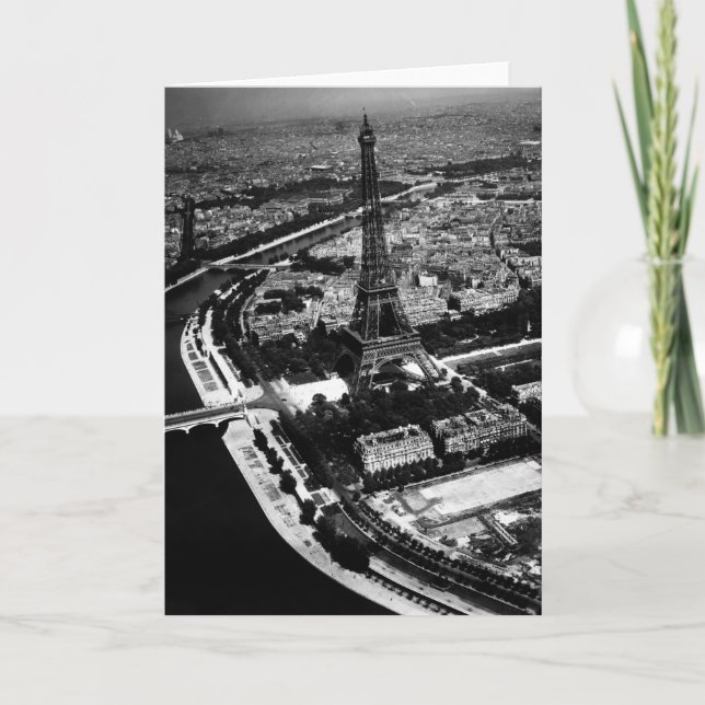 Carte Paris libre 2ème guerre mondiale (Devant)