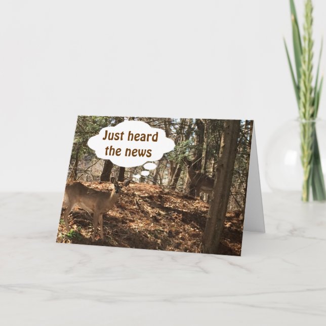 CARTE PARLER DE DEER COUPLE DIT "U R 50" ? ? ? (Devant)