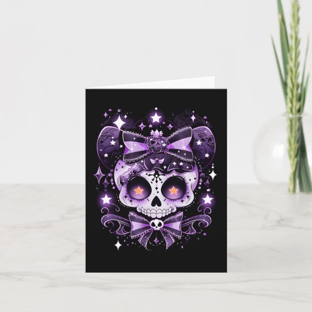 Carte Parlez De L'Esprit De La Nuit Enchantant Hallowee (Devant)