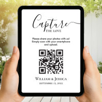 Partagez les photos de mariage avec le code QR