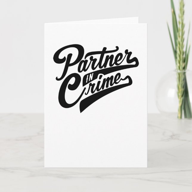 Carte Partenaire En Criminalité (Devant)