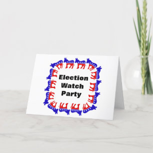 Carte Parti démocrate de surveillance des élections