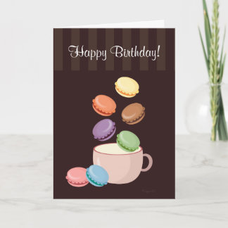 Carte Parti Macaroon