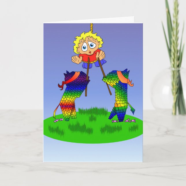 Carte Partie de Pinata (Devant)