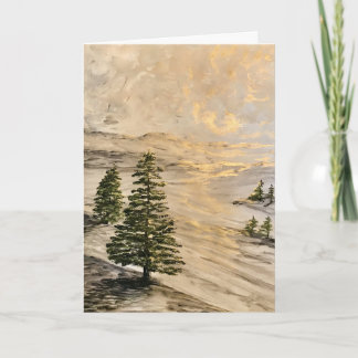 Carte Parties scintillant de vacances