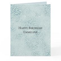 Parties scintillant Empreinte de léopard de la Mon