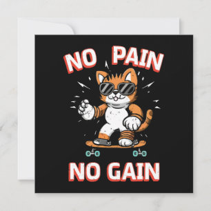 Carte Pas de douleur Pas de Gain