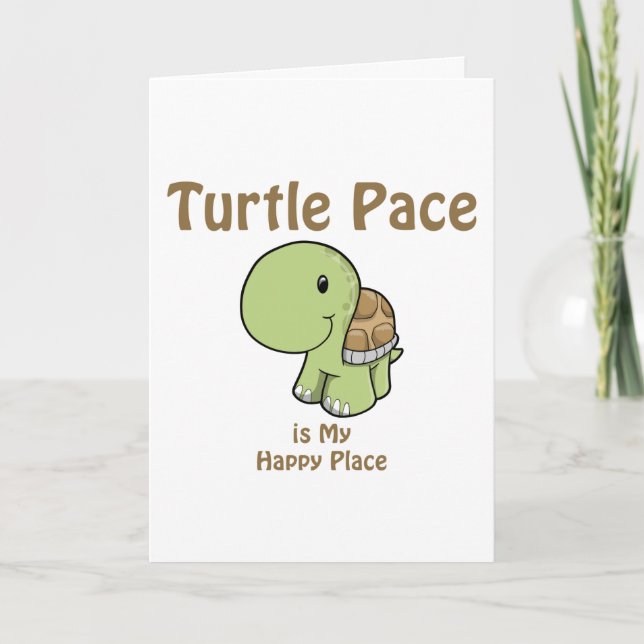 Carte Pas de tortue (Devant)