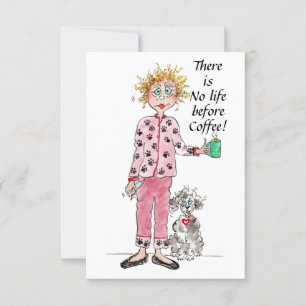 Carte Pas De Vie Avant Le Café Vieux Dire Dessin Vert